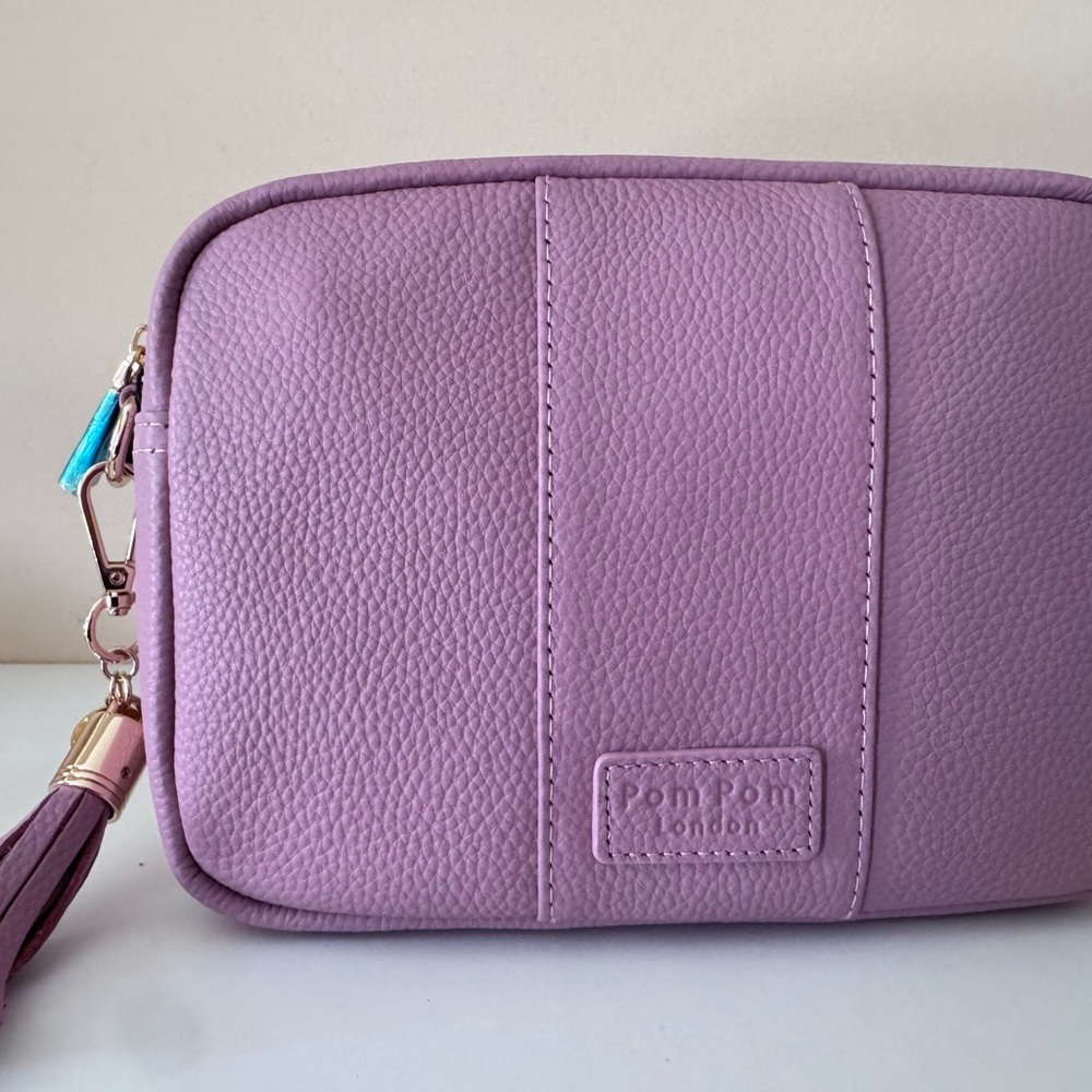 NWT PomPom City Bag in Dusky Pink Crossbody Bag